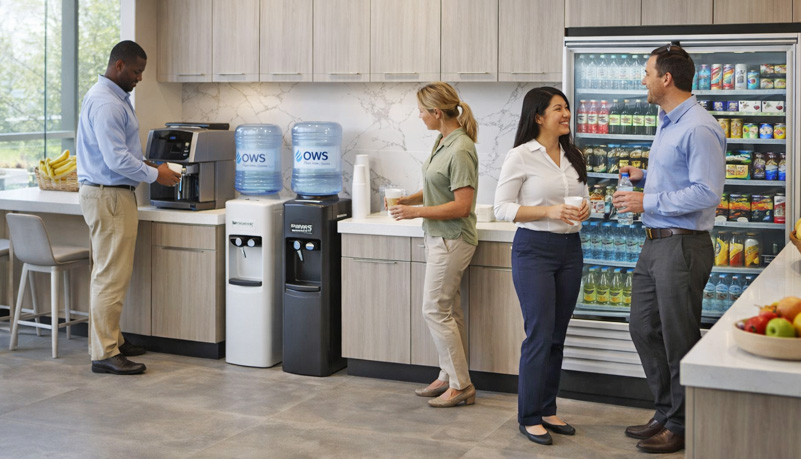 Office water delivery capacity planning